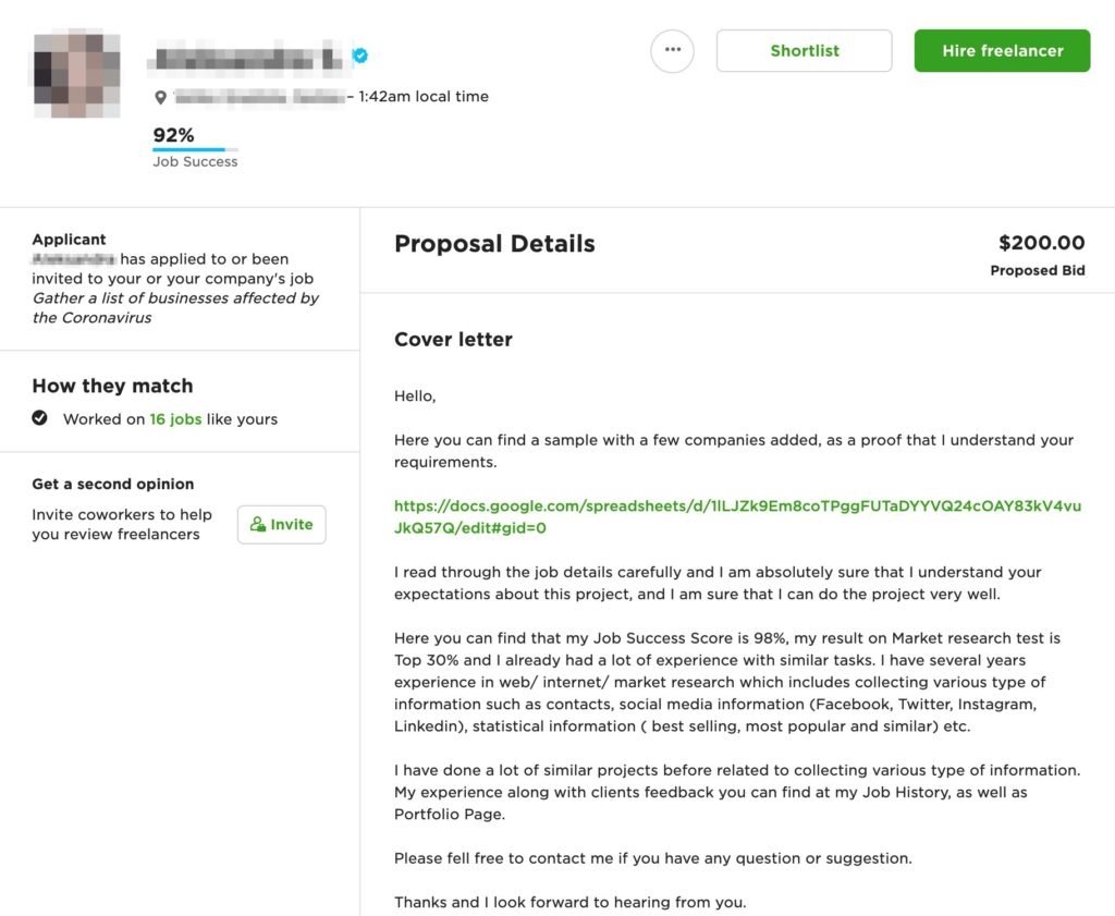So You Want To Create Winning Cover Letters On Upwork Read This